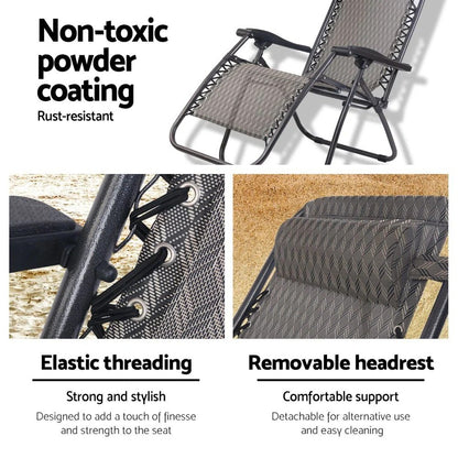 Chaise Longue Inclinable Premium